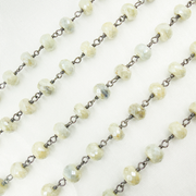 Coated Silverite Oxidized Wire Chain.